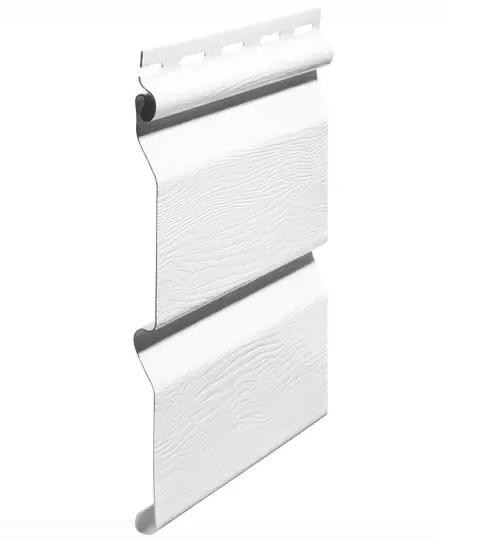 Виниловый сайдинг fineber - "стандарт", белый купить в Тосно