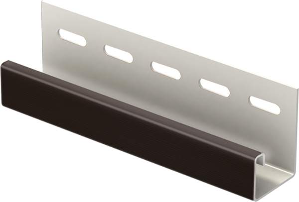 J-планка к Софиту PRO Тёмно коричневый купить в Тосно