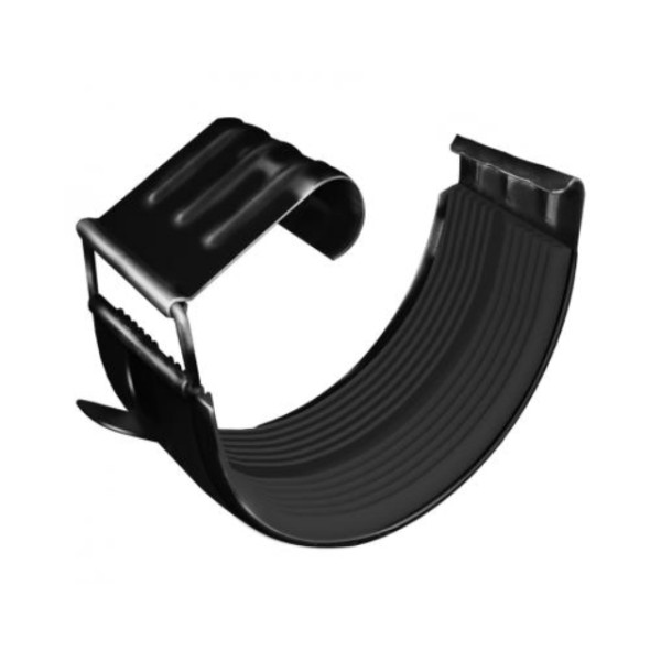 Водосток Grand Line 125x90 – Соединитель желоба RAL 9005 купить в Тосно