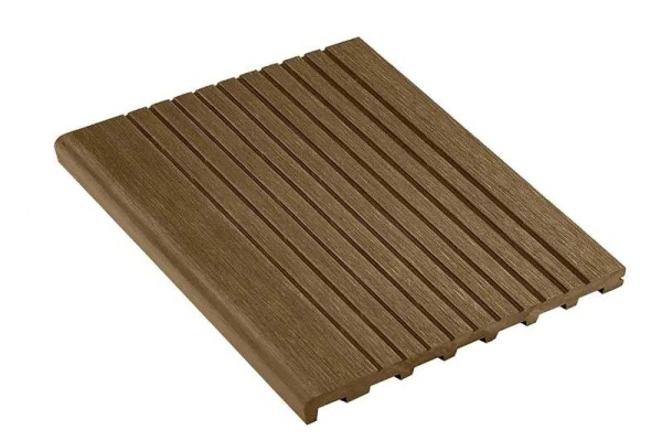 Ступень полнотелая из ДПК Deckart Step Орех купить в Тосно