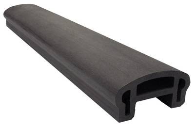 Перила вехнее фигурное Woodvex Select Графит купить в Тосно