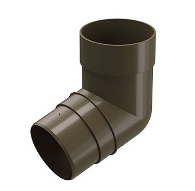 Колено 72˚ Docke Premium ПВХ - Каштан