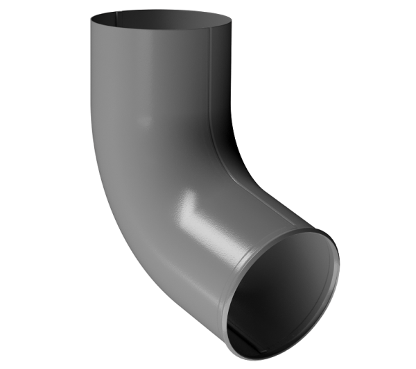 Отвод трубы D90 Döcke STAL PREMIUM Графит, (RAL 7024) купить в Тосно