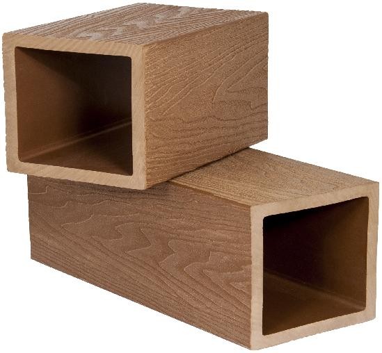 Столб опорный Polivan SINGARAJA 3D фактура дерева, песочный купить в Тосно