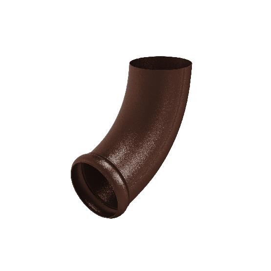 Водосток Aquasistem, Система 150/100 - Отвод трубы декоративный RAL 8017 Коричневый matt купить в Тосно