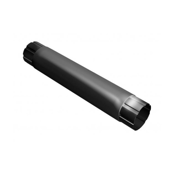 Водосток Grand Line 125x90 – Труба водосточная 1м RAL 9005 купить в Тосно