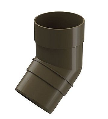 Колено 45˚ Docke Premium ПВХ - Каштан купить в Тосно
