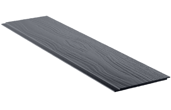 Фиброцементный сайдинг Фибростар Одноцветный 190х3000х8мм КР 19 Графитовый Серый купить в Тосно