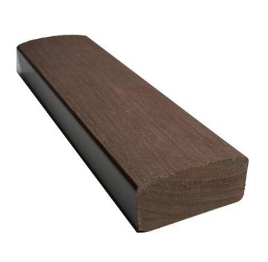 Лавочный брус Ecodecking Некст полнотелый брашированный 70х35 шоколад (под заказ) купить в Тосно