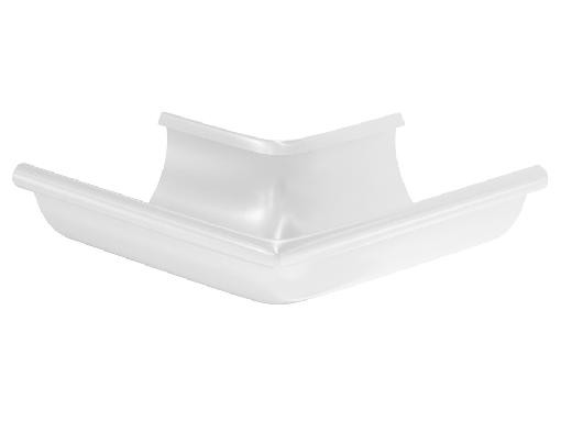 Водосток Aquasistem, система 150/100 - Угол желоба, наружный 90° RAL 9003 Белый купить в Тосно