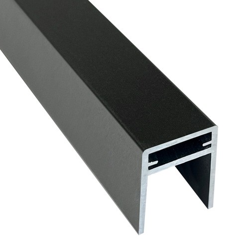 П-профиль Алюминиевый EasyDecking 35x25 Черное дерево купить в Тосно