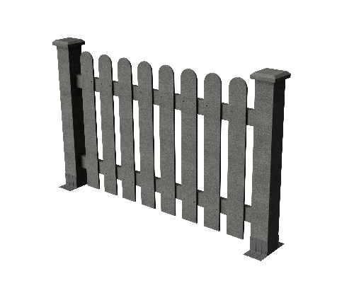 Ограждения декоративное ДПК GRINDERDECO  Сежурне серый базальт купить в Тосно