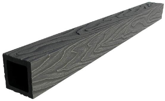 Балясина ДПК 3D GardenParkett фактура дерева Графит купить в Тосно