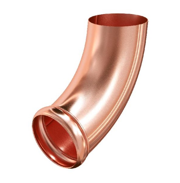Водосток Aquasistem, система 150/100 - Отвод трубы декоративный медный купить в Тосно