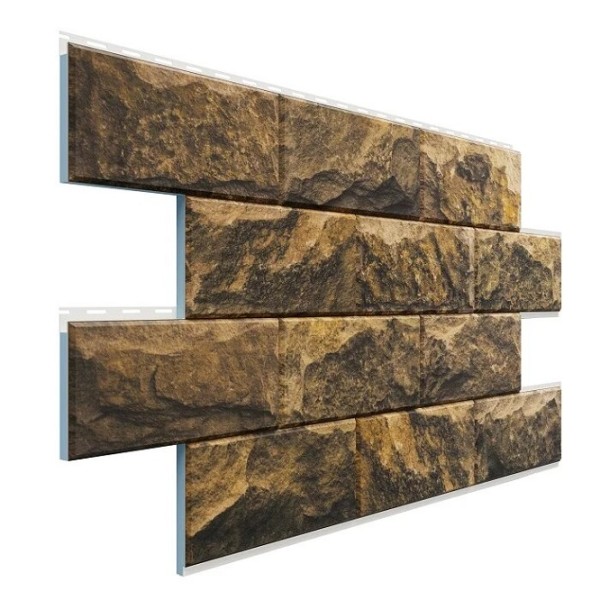 Фасадная термопанель Доломит Дагестанский камень Тигровый глаз купить в Тосно