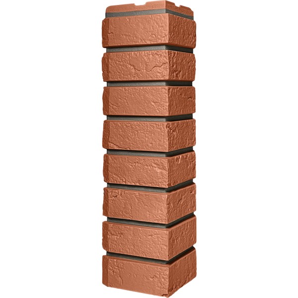 Угол наружный ДАЧНЫЙ Серия Баварский кирпич Терракотовый купить в Тосно
