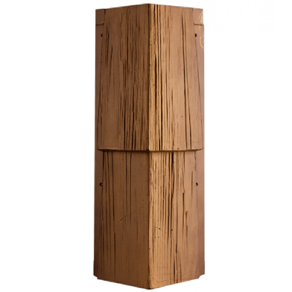 Угол T-Сайдинг-Щепа дуб ЭКО-2 Орех купить в Тосно