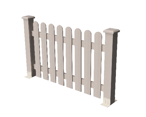 Ограждения декоративное ДПК GRINDERDECO Сежурне выбеленный дуб купить в Тосно