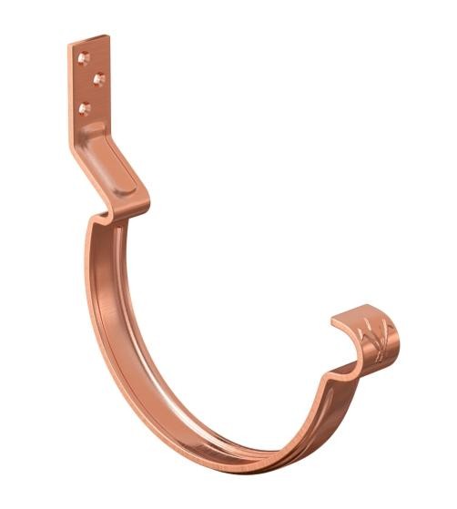 Водосток Aquasistem, система 125x90 - Крюк крепления короткий медный d125мм купить в Тосно