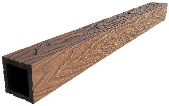 Балясина ДПК 3D GardenParkett фактура дерева Светло-коричневый купить в Тосно