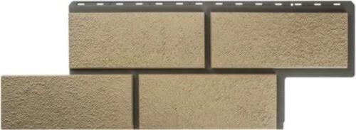 Фасадная панель Альта-Профиль Неаполитанский камень - Слоновая Кость купить в Тосно