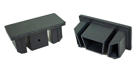 Заглушка для перил торцевая из алюминия GardenParkett Графит купить в Тосно