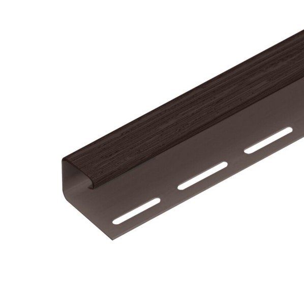 J-профиль TECOS ЛЮКС 3,05м БРАЗИЛЬСКАЯ ВИШНЯ купить в Тосно