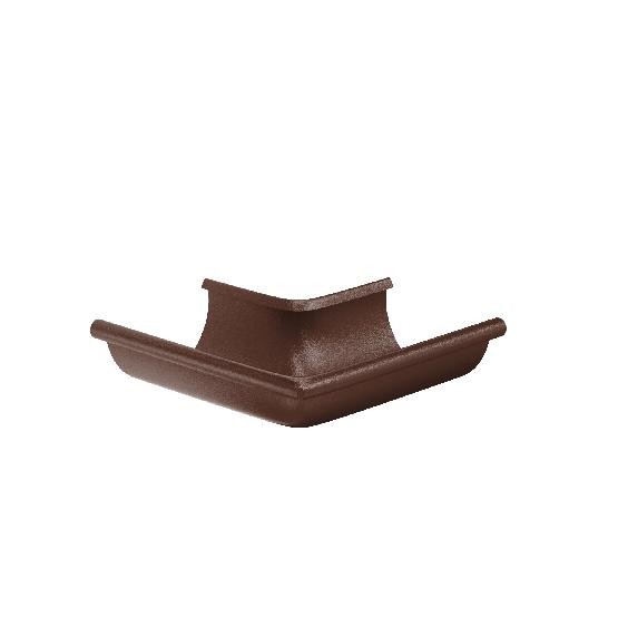 Водосток Aquasistem, Система 150/100 - Угол желоба, наружный 90° RAL 8017 Коричневый matt купить в Тосно