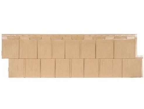 Фасадная панель T-Сайдинг-Щепа пихта ЭКО-1 Бежевый купить в Тосно