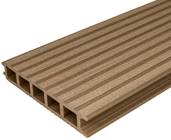Террасная доска из ДПК бесшовная holzhof, Орех купить в Тосно
