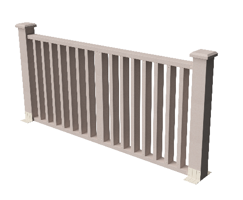 Ограждения декоративное ДПК GRINDERDECO  Риальто выбеленый дуб купить в Тосно