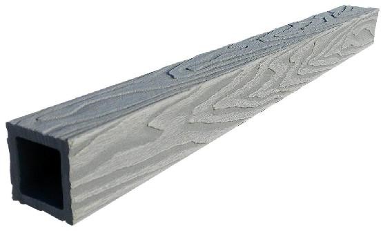 Балясина ДПК 3D GardenParkett фактура дерева Серый купить в Тосно