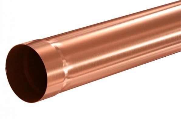 Водосток Aquasistem, система 150/100 - Водосточная труба 3 метра медная купить в Тосно