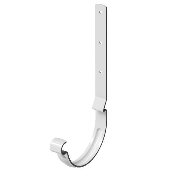 Карнизный крюк длинный D125 Döcke STAL PREMIUM Пломбир, (RAL 9010) купить в Тосно