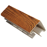 Наружный угол BrusDecor под дерево купить в Тосно