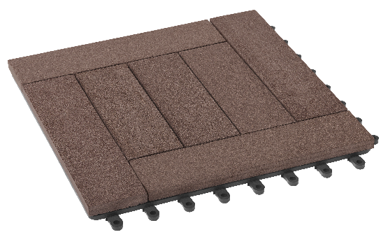 Модульный паркет ДПК GRINDERDECO Комфорт 6 Шоколад купить в Тосно