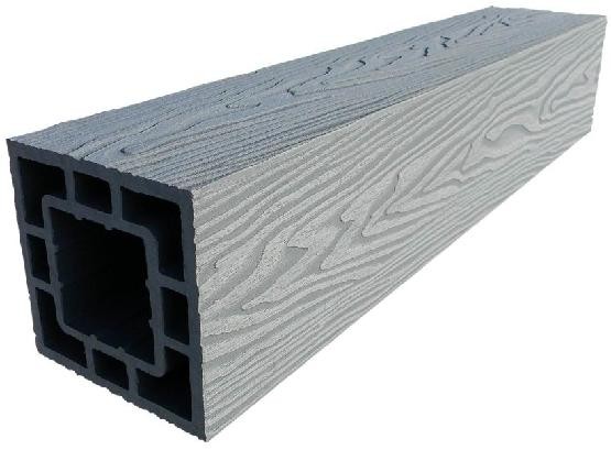 Столб опорный ДПК 3D GardenParkett фактура дерева Серый купить в Тосно