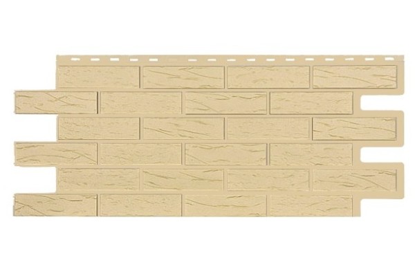 Фасадная панель T-Siding Кирпич Саман Эко Амбер купить в Тосно