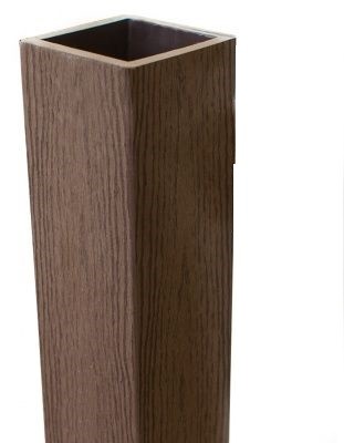 Столб опорный Woodvex Co-Extrusion Темно - Коричневый купить в Тосно