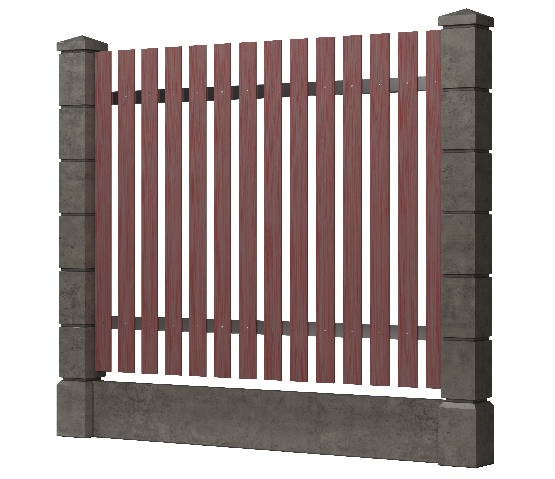 Заборная доска GRINDERDECO, ДПК, шлифованная Мербау купить в Тосно