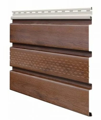 Софит ламинированный VOX UNICOLOR с центральной перфорацией, Коричневый купить в Тосно