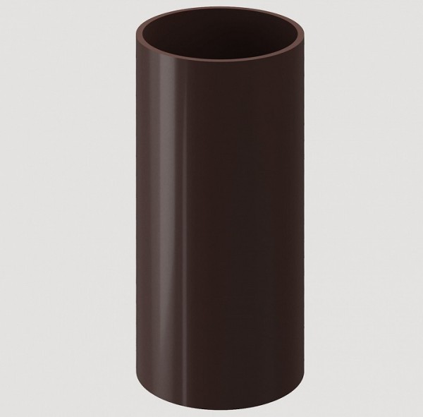 Труба водосточная ПВХ Docke STANDART Тёмно-коричневый купить в Тосно
