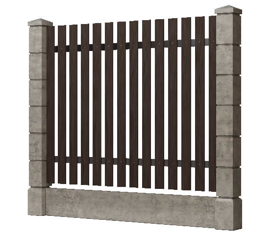 Заборная доска GRINDERDECO, ДПК, шлифованная Венге купить в Тосно