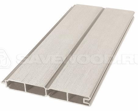 Заборный профиль из ДПК Savewood SW Agger матовый бежевый купить в Тосно