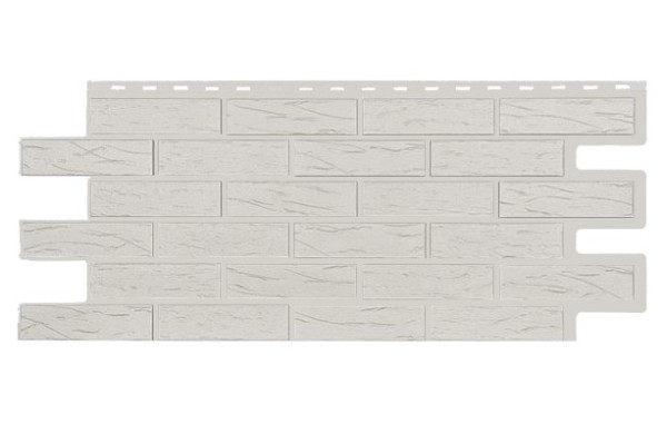 Фасадная панель T-Siding Кирпич Саман Эко Уайт купить в Тосно