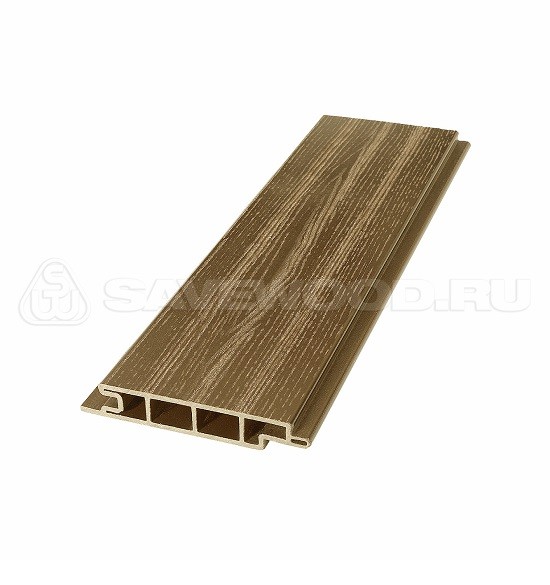 Террасная доска из ДПК SW Padus радиальный распил «SaveWood» тик купить в Тосно