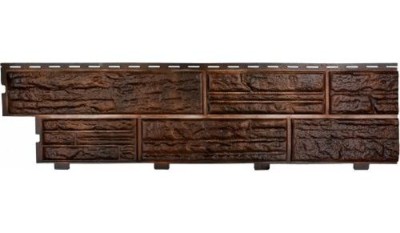 Формованный Сайдинг Сланцевая порода, Коричневый