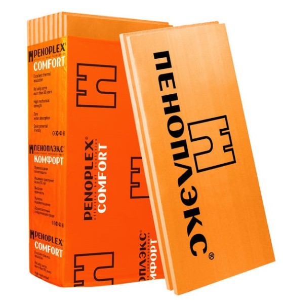 УТЕПЛИТЕЛЬ ПЕНОПЛЭКС КОМФОРТ 20ММ купить в Тосно