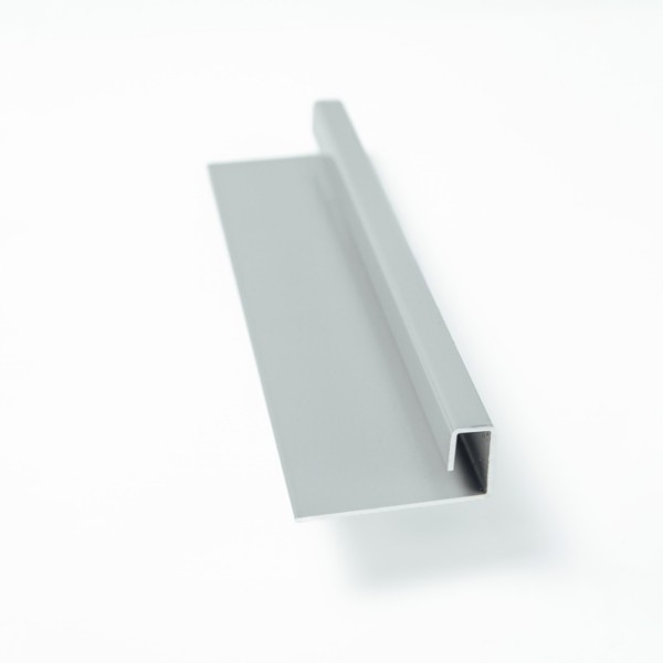 Профиль J завершающий алюминиевый (матовый) 3м купить в Тосно